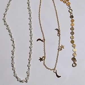 Choke necklaces for layering or wear individually